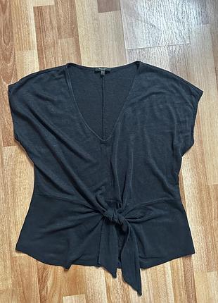 Лляна футболка massimo dutti