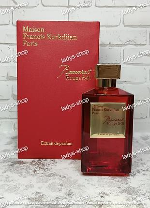 Остаток во флаконе 140 мл! духи унисекс premium maison francis kurkdjian baccarat rouge 540 extrait de parfum