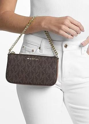 Маленька сумочка michael kors pouchette / клатч оригінал
