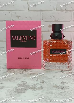 Остаток во флаконе 55 мл! духи женские premium valentino donna born in roma