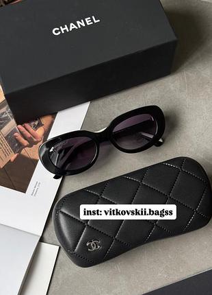 Сонцезахисні окуляри black/beige/blue ch5562b c501s6🥰