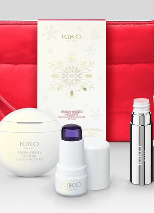 Подарочный набор kiko milano snow-kissed holiday mountain mates skincare gift set (000022)
