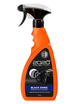 Кондиціонер для гуми та пластику на силіконовій основі "black shine" 0,5л.