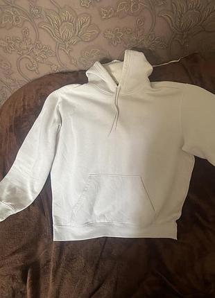 Стильне базове худі h&m relaxed fit (розмір l)