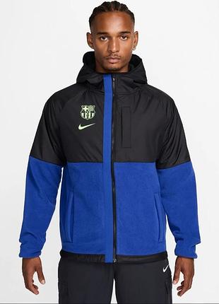 Куртка nike fc barcelona winterized fleece
