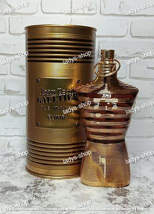 Остаток во флаконе 95 мл! парфюм мужской premium jean paul gaultier le male elixir absolu