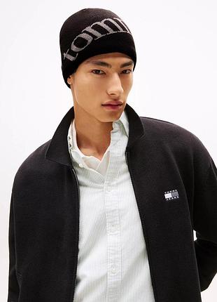 Шапка с логотипом tommy hilfiger
