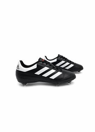 Футбольні бутси adidas goletto sg чорні | розмір 40 | ідеальний стан