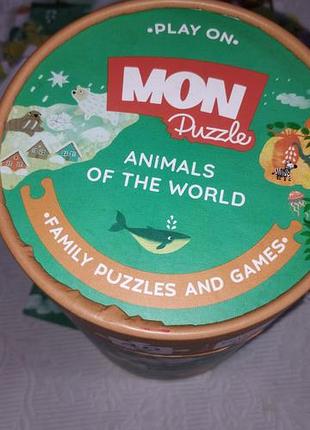 Пазл-игра mon puzzle dodo "животные мира" 4