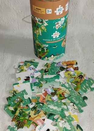 Пазл-игра mon puzzle dodo "животные мира"