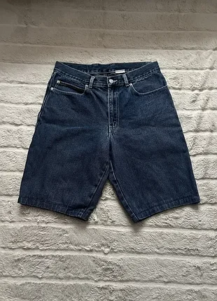 Unisex jeans short синие шорты джинсовые мужские унисекс лет (s/m)