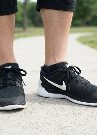 Кроссовки женские nike free 5.0 черные белый суш р.40.5
