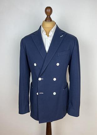 L`armatura double-breasted cotton blazer двубортный хлопковый пиджак португалия