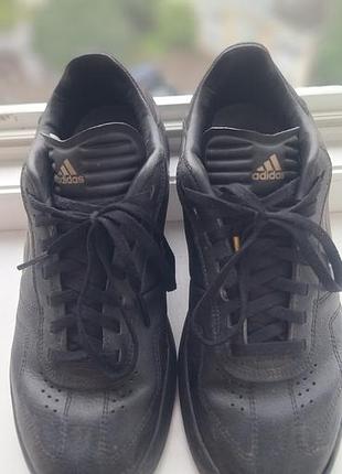 Дитячі шкіряні кросівки adidas