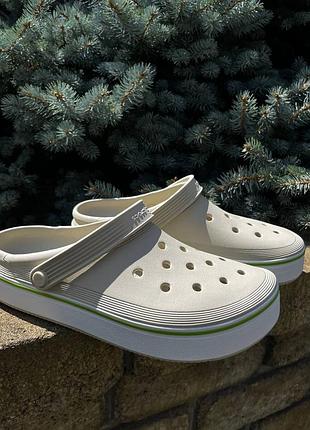 Кроксы сабо унисекс off court clog bone кроксы сабо off court clog bone crocs crocs crocs