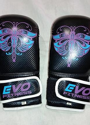 Боксерские перчатки evo fitness ladies, 8oz