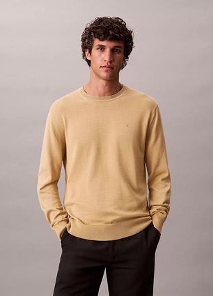 Чоловічий бавовняний светр calvin klein