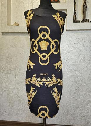 Платье  трикотаж versace