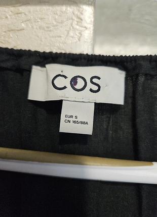 Платье  лен cos 3
