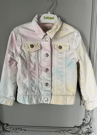 Джинсовая куртка zara next h&m