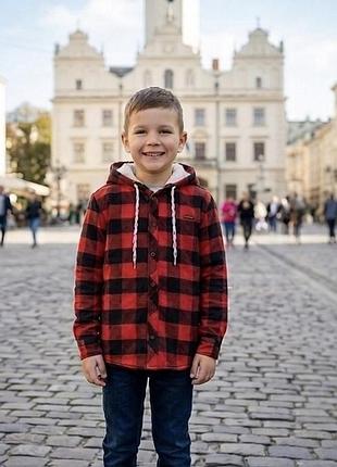 Фланелева сорочка для хлопчика