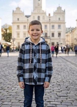 Фланелева сорочка для хлопчика