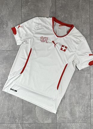 Puma switzerland футболка футбольная