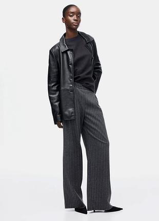 Новые брендовые классические брюки в полоску р.3xl(22-24).