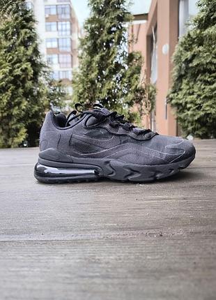 Кросівки найк. найк. nike air max 270 react. nike. nike air max. легкі кросівки найк. кросівки 36.5 розмір. чорні кросівки