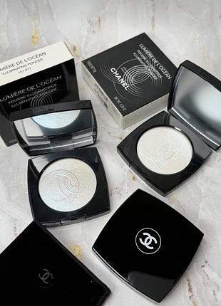 Хайлайтер для обличчя  chanel lumier de l’ocean🤍