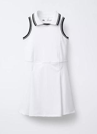 Сукня спортивна з комірцем zara