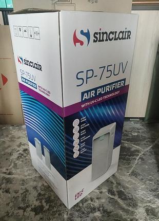 Ультрафіолетовий очищувач повітря sinclair sp-75uv (до 75 м.кв.)
