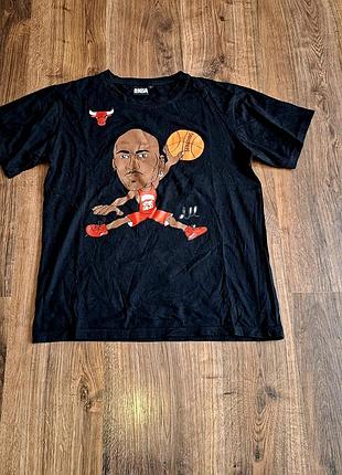 Мужская уникальная футболка nba jordan с большим лого