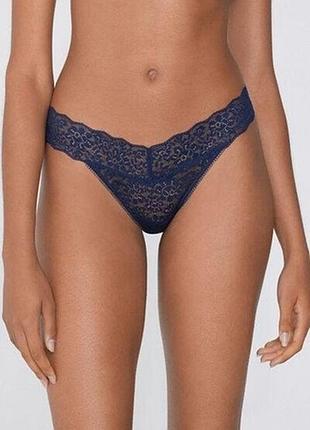 Tezenis-l-кружевные трусики стринг