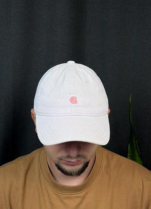 Оригінальна унісекс вальветова кепка бейсболка carhartt wip harlem cap
