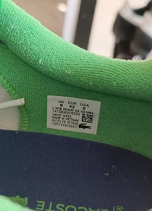 Кроссовки lacoste 7
