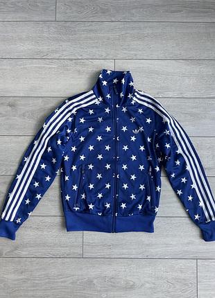 Вінтажна олімпійка адідас джеремі скотт adidas originals x jeremy scott firebird star track jacket vintage size s с розмір кофта светр оригінал
