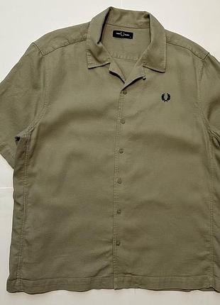 Рубашка с коротким рукавом, шведка, тенниска fred perry