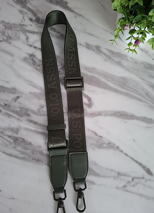 Ремінь для сумок u.s. polo assn. хакі