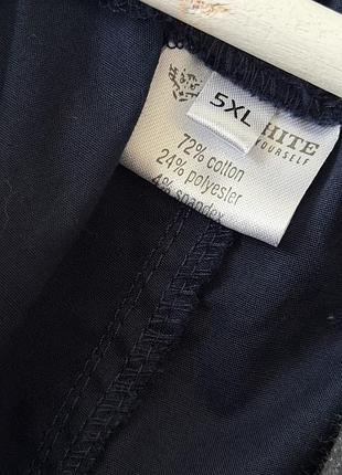 Медичний жіночий костюм in white l-xl темно синій