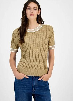 Жіночий светр tommy hilfiger з коротким рукавом