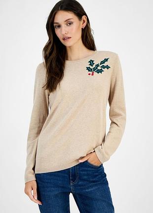 Женский свитер tommy hilfiger с рисунком