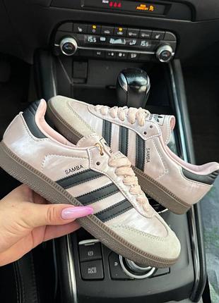 Adidas samba og sandy pink core black