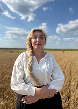 Вышиванка женская белая