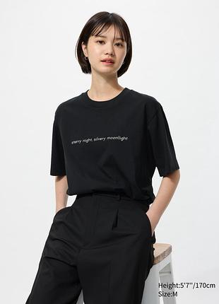 Футболка pokémon sketch uniqlo с принтом сзади