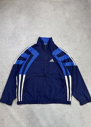 Олімпійка adidas синього кольору розмір хл