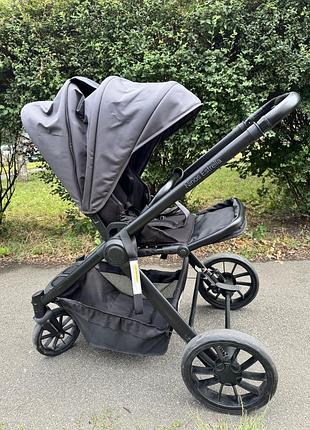 Продам коляску 2 в 1 в дуже гарному стані від ninos estrella в кольорі grey black!!