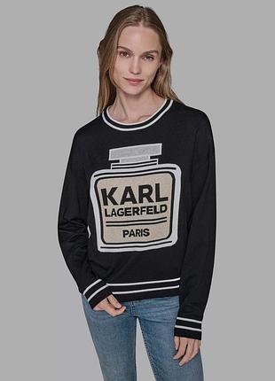 Женский свитер karl lagerfeld paris с узором