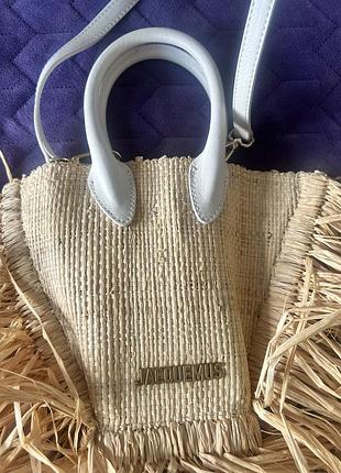Плетена сумка jacquemus 6