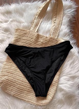 Чорні базові плавки від купальника shein рр л 🖤
